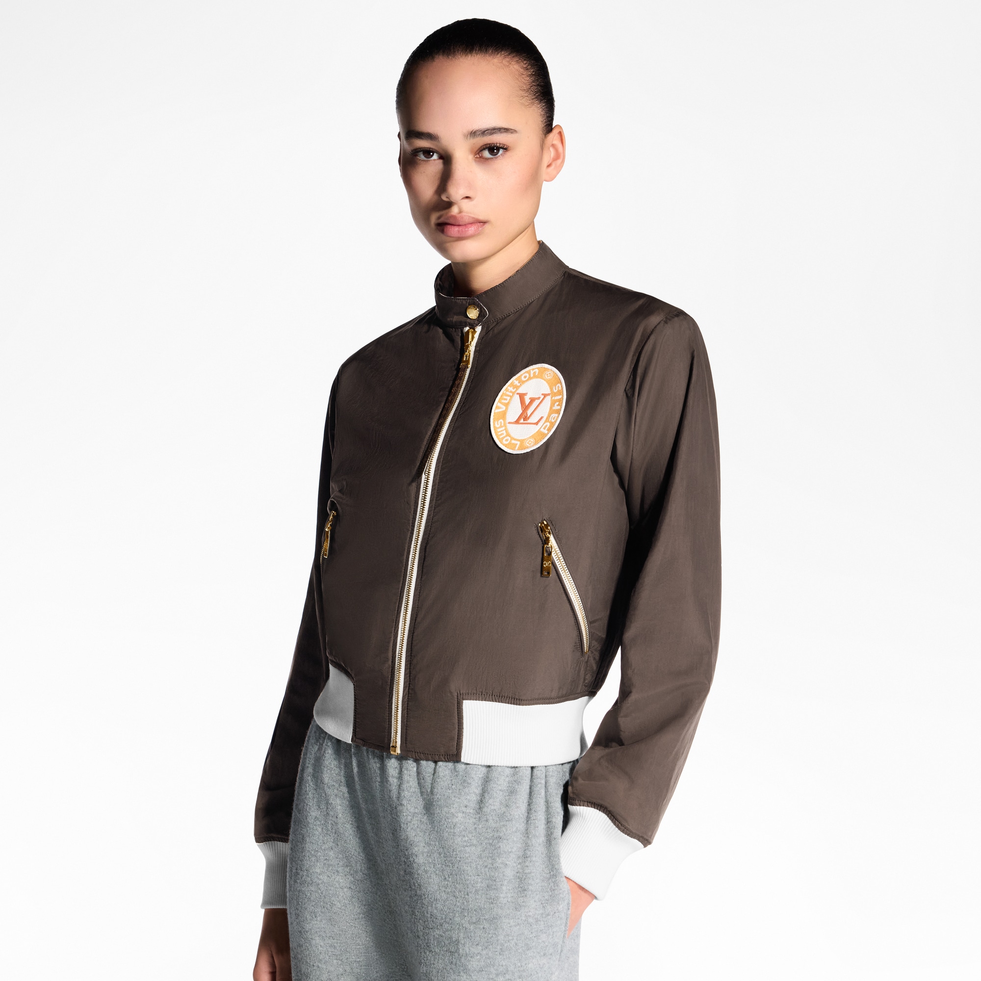 Reversible Travel Patch Bomber Jacket - Women - Ready-to